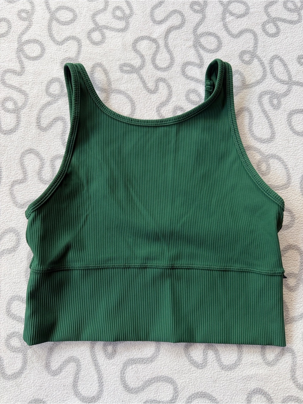 Lululemon Power Pivot Tank Top in Everglade Green
